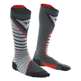 ダイネーゼ｜DAINESE メンズ ソックス THERMO LONG SOCKS45-47(29.0〜30.5cm) BLACK/RED 49100025