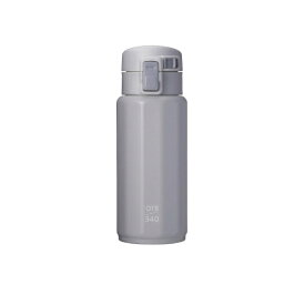 LIV PLUS｜リブプラス ポリゴーンヌ マグボトル 水筒 ワンタッチ 340ml グレー NM-343
