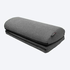 AROZZI｜アロジー デスク下フットレスト [W600xD300xH55＋110mm] SoftFabric ダークグレー AZ-FOOTREST-SFB-DG