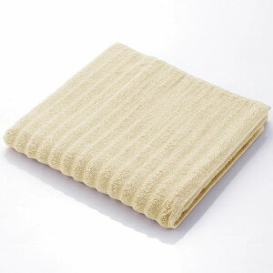 タオル美術館|Towel Art Museum MiRAi NAMI バスタオル(約60×120cm) ベージュ