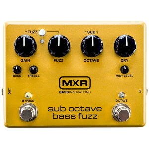 MXR�b�G���G�b�N�X�A�[�� Sub Octave Bass Fuzz �G�t�F�N�^�[ M287