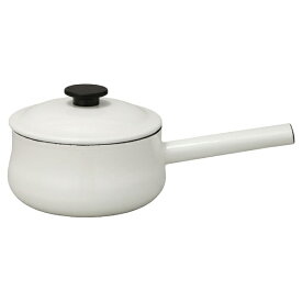 野田琺瑯｜Noda Horo LK-18N ホワイト ルーク ソースパン18cm