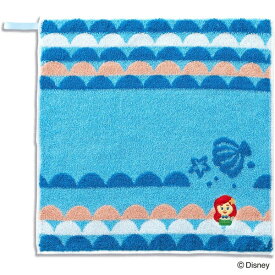 タオル美術館｜Towel Art Museum Disney KIDEA IRODORU ループ付きウォッシュタオル（約34×34cm） アリエル