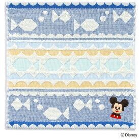 タオル美術館 Disney KIDEA HANAYAGU タオルハンカチ（約25×25cm） ミッキーマウス