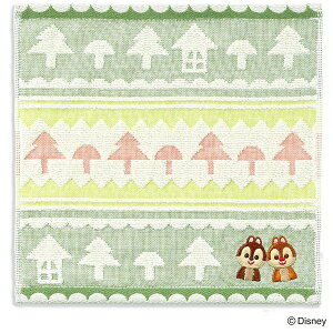 タオル美術館|Towel Art Museum Disney KIDEA HANAYAGU タオルハンカチ(約25×25cm) チップ&デール