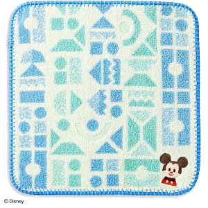 タオル美術館|Towel Art Museum Disney KIDEA TUMEKOMU タオルハンカチ(約25×25cm) ブルー