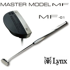 LYNX｜リンクス パター マスターモデル MASTER MODEL PC+H/C 中尺パター マレット型 MF-01 [36 /メンズ /右利き用]
