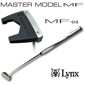 LYNX｜リンクス パター マスターモデル MASTER MODEL PC+H/C 中尺パター ツノ型 MF-02 [36インチ /メンズ /右利き用]