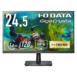 I-O DATAbACEI[Ef[^ Q[~Oj^[ GigaCrysta 3Nۏ ubN KH-GD251SH [24.5^ /tHD(1920×1080) /Ch /120Hz]