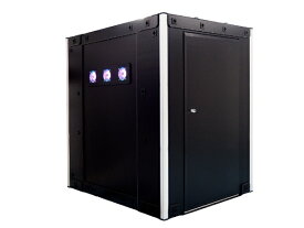 【エントリーで最大2万ポイント当たる｜2/25まで】 川上産業｜Kawakami Sangyo 簡易防音室 [W1278xD1616xH1728mm] ブラック ONE-Zmini 【メーカー直送・代金引換不可・時間指定・返品不可】