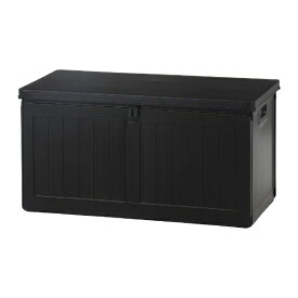 【エントリーで最大全額ポイント還元｜7/18迄】 不二貿易｜Fuji Boeki 収納BOXベンチ BK 190L （38356） ブラック