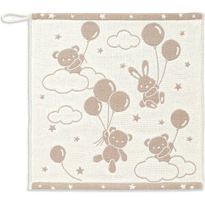 タオル美術館|Towel Art Museum TMOC バロン ループ付ウォッシュタオル(約34×35cm) ブラウン