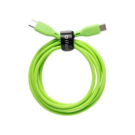 HAMEE｜ハミィ iFace Type-C to C Neo ケーブル 1.2m ストレート iFace ネオグリーン 41-971079