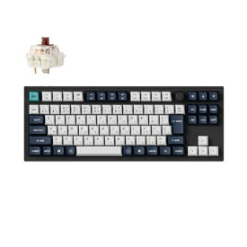 Keychron｜キークロン キーボード Q3 Max(茶軸) カーボンブラック Q3M-M3-JIS [有線・ワイヤレス /Bluetooth・USB-A＋USB-C]