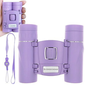 CROSS ROAD｜クロスロード 推し活！双眼鏡 コンサートに最適な10倍 パープル TCBC-10PU