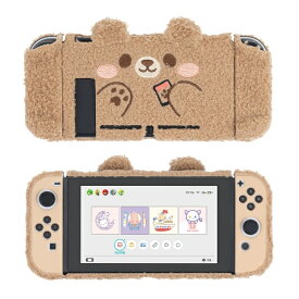 GeekShare｜ギークシェア Switch用 クマ君ふわふわカバー G-NS-HS-TH-BLT【Switch】