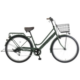 【エントリー2倍｜対象ユーザー限定 12/15まで】 あさひ｜asahi 自転車 ボールドライン マットオリーブ 159590002 BAA266HD-O [外装6段 /26インチ]【キャンセル・返品不可】 【代金引換配送不可】