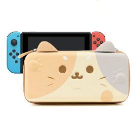 GeekShare｜ギークシェア Switch/EL用ネコミミ6CM収納ケース ミケネコ G-NS-HC-CE-Or-GA【Switch】