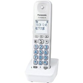Panasonic｜パナソニック KX-FKD602-W 増設子機 ホワイト [コードレス]