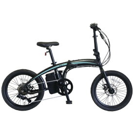 CYCOO｜サイクー 折りたたみ電動アシスト自転車 CYCOO EPEE エペ ブラック×ブルー TDN_229L [20インチ /7段変速]【キャンセル・返品不可】 【代金引換配送不可】