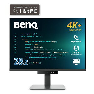 BenQbxL[ USB-Cڑ PCj^[ vO~O _[NO[ RD280U-JP [28.2^ /4K(3840×2160j /Ch /76Hz]