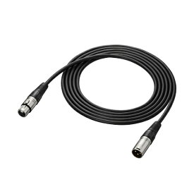 【エントリーで最大全額ポイント還元｜7/18迄】 オーディオテクニカ｜audio-technica 3m XLRケーブル ブラック BX3/3.0BK [3.0m]