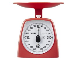 TANITA｜タニタ アナログクッキングスケール1kg タニタ チェリーレッド KA441RD