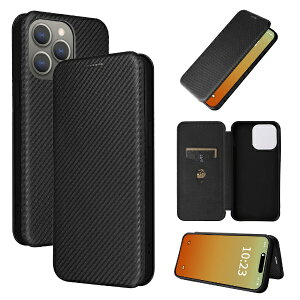Royal Monster�b���C���������X�^�[ iPhone 15 Pro �J�[�{���t�@�C�o�[�蒠�^�P�[�X �u���b�N RM-5375PRO-BK