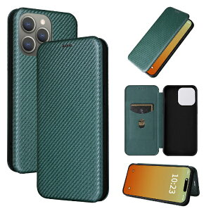 Royal Monster�b���C���������X�^�[ iPhone 15 Pro �J�[�{���t�@�C�o�[�蒠�^�P�[�X �O���[�� RM-5375PRO-GR