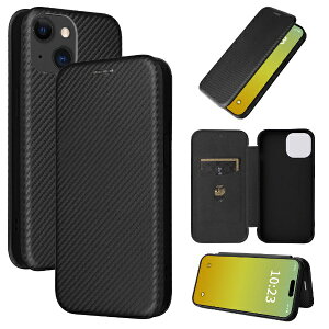 Royal Monster�b���C���������X�^�[ iPhone 15 Plus �J�[�{���t�@�C�o�[�蒠�^�P�[�X �u���b�N RM-5375PL-BK