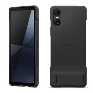 yGg[ōőSz|CgҌb11/5z SONYb\j[ Xperia 10 VI Style Cover with Stand Black \j[ ubN XQZ-CBES/BJPCX