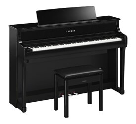 YAMAHA｜ヤマハ 電子ピアノ 黒鏡面艶出し CLP-875PE [88鍵盤]