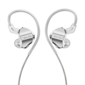 FIIO｜フィーオ イヤホン カナル型 Silver FIO-IEM-JD1-S [φ3.5mm ミニプラグ]
