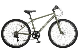 VOLKSWAGEN｜フォルクスワーゲン 26型 マウンテンバイク VW-MTB267-OT マットカーキ [7段変速]【キャンセル・返品不可】 【代金引換配送不可】