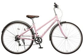 【エントリーで最大2万ポイント当たる｜1/20まで】 VOLKSWAGEN｜フォルクスワーゲン 700x32C型 クロスバイク VW-CR7006AL-OT ピンク [6段変速]【キャンセル・返品不可】 【代金引換配送不可】