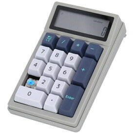 【エントリーで最大2万ポイント当たる｜11/18迄】 DENTEN｜デンテン 電卓＋テンキー DENTEN(青軸)(Android/iPadOS/iOS/Mac/Windows対応) ネイビー＆ブルー D1002 [有線・ワイヤレス /Bluetooth・USB]