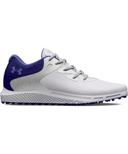 A_[A[}[bUNDER ARMOUR fB[X StV[Y UA`[Wh u[Y2 XpCNX UA W Charged Breathe 2 SL White×Metallic Silver×Baja Blue 3026403 [fB[X /22.5cm]yԕisz
