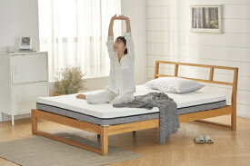 【エントリーで最大2万ポイント当たる｜11/18迄】 篠原化学｜Shinoharakagaku エコラテ　エリート　14cm一枚ものマットレス　クィーンサイズ ホワイト ELT-14I-158Q