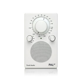 Tivoli Audio｜チボリオーディオ ブルートゥーススピーカー ラジオ PAL BT ホワイト PALBT-9398-JP [防滴 /Bluetooth対応]
