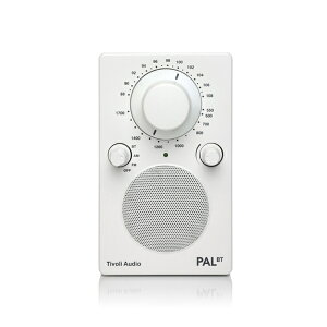 Tivoli Audio�b�`�{���I�[�f�B�I �u���[�g�D�[�X�X�s�[�J�[ ���W�I PAL BT �z���C�g PALBT-9398-JP [�h�H /Bluetooth�Ή�]