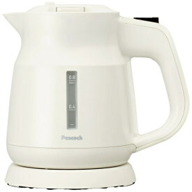 ピーコック｜Peacock ピーコック　電気ケトル ホワイト WGK-08W [0.8L]【newlife_campaign_b】