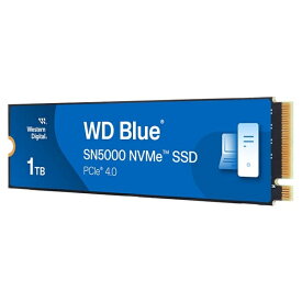 WESTERN DIGITAL｜ウェスタン デジタル WDS100T4B0E 内蔵SSD PCI-Express接続 WD Blue SN5000 [1TB /M.2]