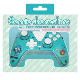 ALLONE｜アローン ゲーム用ワイヤレスコントローラー　＃Unipo　サンリオキャラクターズハンギョドン ALLONE ALG-NSWCUSHG【Switch】