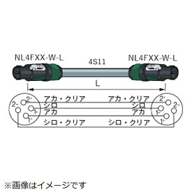 カナレ電気｜CANARE 30m 4心スピーカーケーブル スピコン - スピコン 黒 SC30A-NL
