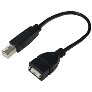 ϊl USBϊA_v^ [USB-B IXX USB-A /0.2m] ubN USBAB/BA20