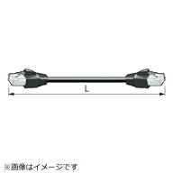 CANARE｜カナレ電気 10m LANケーブル カテゴリ6 RJ45 - RJ45 ブラック NC6F-10 [10m /カテゴリー6 /スタ…