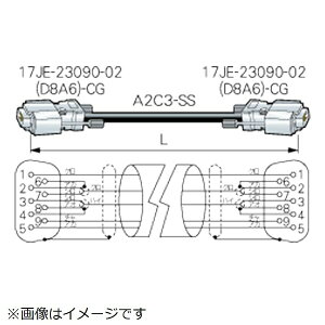 CANARE�b�J�i���d�C 1m RS422�P�[�u�� Dsub9P�i�I�X�j - Dsub9P�i�I�X�j �� DC01-9JE22