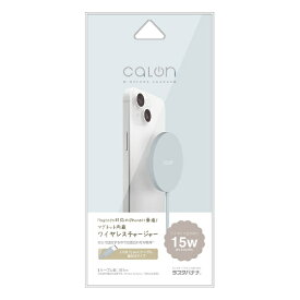 ラスタバナナ｜RastaBanana calon ワイヤレスチャージャー 5/7.5/10/15W 1m Type-Cケーブル直付 ラスタバナナ スモーキーブルー RCC10WCC15W02SBL [15W]