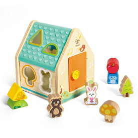 HAPE｜ハペ Hape（ハペ） E0515 森のおうちの型はめボックス