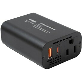 【エントリーで最大全額ポイント還元｜8/5迄】 ロジック｜Logic 150W DC12V用シガーソケットカーインバーター USB-C(PD3.0/30W) USB-A(QC3.0/18W) LG-IV-DCAC1-P